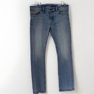 VTG DIESEL Jeans Men's 33 x 32 Viker  Straight Leg Button Fly 2000s 2012 VTG
